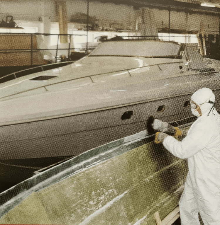 GFK und Beton schleifen. Schnell und effektiv.