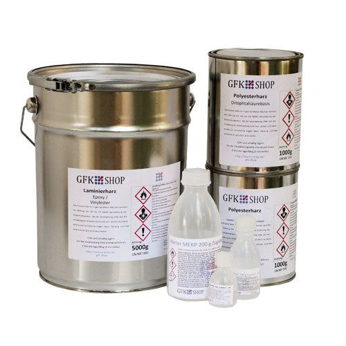 Harze von Othophtalharz bis Bootsbauharz der Marke Seaproof.