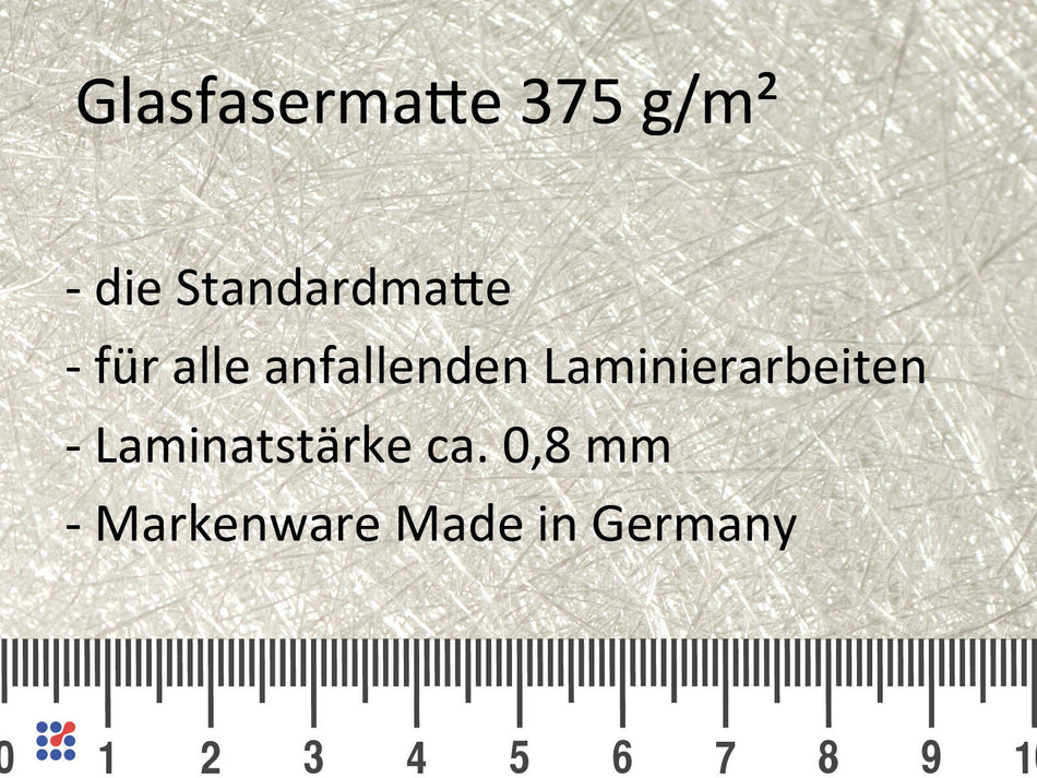 Glasfasermatte 375g/m²