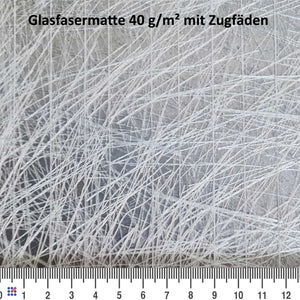 Glasmatte 40 g/m² & 70 g/m²