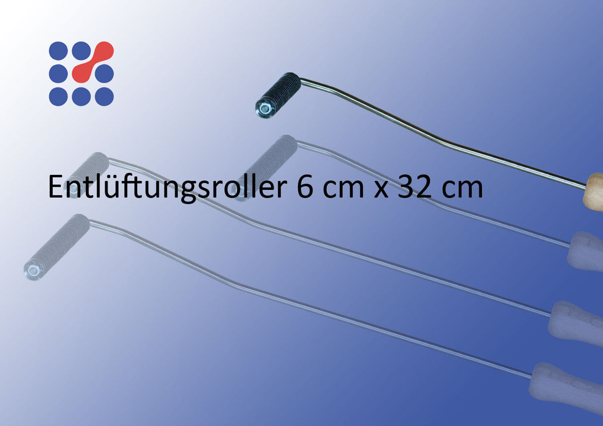 Entlüftungsroller aus Aluminium mit Langrillen, 50x120mm | Pultex GmbH Entlüftungsroller aus Aluminium mit Langrillen, 50x120mm | Pultex GmbH