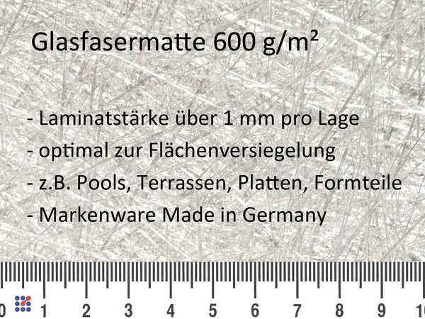 GFK Komplettset selber zusammenstellen: Ortho-Harz, Matte 375 & 600 g/m²